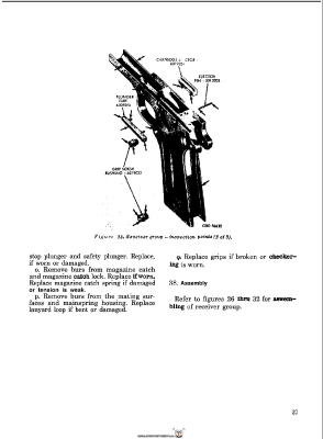 Pistole Kaliber 45 - M1911 A1__38